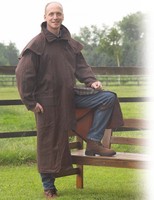 BUSSE COUNTRY Wachsmantel Reitmantel Regenmantel unisex  braun oder schwarz