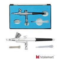 Voilamart 0,2mm Düse Airbrushpistole Airbrush Spritzpistole Pistole Zubehör