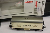 MÄRKLIN H0 44179 BIERWAGEN GANTER BIER  TOP!OVP! LÖ36/1095/18