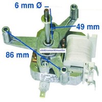 AEG Zanker 357011410 2 Zanussi Ventilator Heissluft Herd Backofen