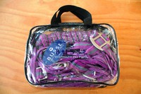 Busse Halfter-Set WILLOW  Lila BLau Gelb  Bodenarbeitshalfter gebißlos TOP