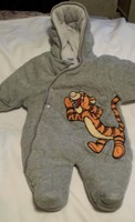 Unisex Baby Disney Tigger Snowsuit one piece size 3-6 months