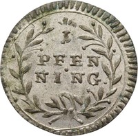 Künker: Regensburg, 1 Pfennig 1793, Erhaltung!