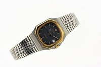 REVUE THOMMEN NEWPORT GOLD SS CUSHION QUARTZ DATE Damen