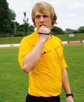 adidas Referee -  Schiedsrichtertrikot, UCL, Kurzarm, gelb/rot, div. Größen