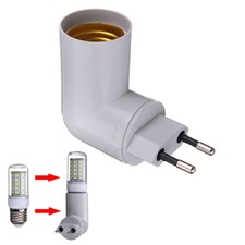 Socket Converter With On/Off Switch Socket Adapter E27 Bulb Screw Converter