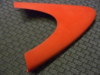 Bugspitzenschutz Hifly Free 259 Modell  rot  Nose protector-Noseguard