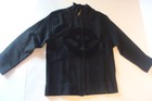 JACKSON CLAY Boys Black Knit Zip Jacket Size 3