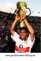 Giovane Elber VFB Stuttgart Bayern München Borussia Mönchengladbach Brasilien 5