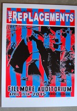 The Replacements - Fillmore - Denver - 2015 - Posters - Lindsey Kuhn - Chilton