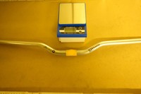 ROOX FPS Riser Lenker Downhill Silber 25,4mm Klemmung Kult Retro