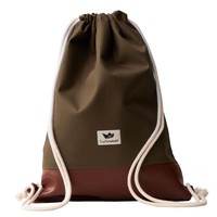 FREIBEUTLER Gymbag oliv, Festival Rucksack, Turnbeutel Festival Beutel, Hamburg