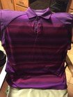 Links Collared Shirt, Adult XL, Purple, Fuchsia 