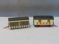 2 Stück Anhänger Circus Krone      56/80