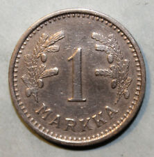 Finland 1 Markka 1936 Extremely Fine + Coin * Key Date