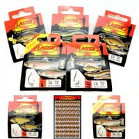 Classic Haken fertig Angelhaken gebunden alle Zielfischhaken,Vorfachhaken 