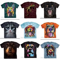 The Mountain Unisex Adult T Shirt Animal Themed plus NEW Dean Russo Designs