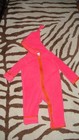 HANNA ANDERSSON 80 PINK FLEECE LIGHTWEIGHT SNOWSUIT