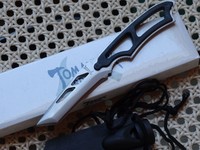Tanto Neck Knife Messer - HALSMESSER + SCHEIDE + Pfeife - OVP - von Tomahawk