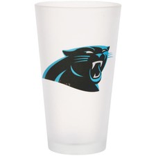 Carolina Panthers Frosted Pint Glass - NFL