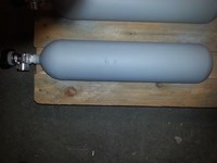 Atemluftflasche Tauchflasche Pressluftflasche  4L, 200 bar, TÜV bis 2017