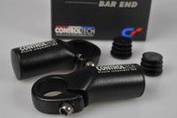 Controltech Bar Ends Stumpy Alu 6061 Stix 70 mm Barends schwarz matt