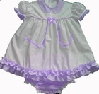 Adult Baby Sissy Lilac Modest Baby Dress Set ღஐƸ̵̡Ӝ̵̨̄Ʒஐღ Binkies_n_Bows