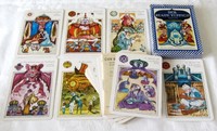 Märchen Quartett - DER BLAUE TEPPICH - Kartenspiel,komplett - Pössneck DDR 1973