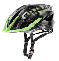 UVEX Sport MTB Fahrradhelm Ultra snc black/green-matt 55-58 cm