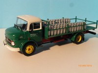 LKW MERCEDES-BENZ L1113 1968 "Laiterie Les Terrils" 1/43 IXO/Altaya Model in OVP