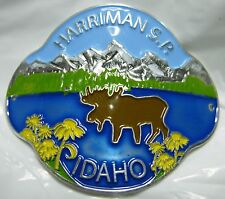 Harriman State Park Idaho new badge mount stocknagel hiking medallion G0229