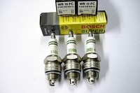 3 (drei)  Bosch Zündkerze WR10FC Saxonette Spartamet Sachs Leichtmofa Zündung