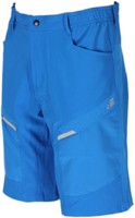 Medico Herren Bike Bermuda Radhose Fahrradhose mit Innenhose gepolstert blau