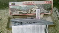 Revell 5042 Battleshp TIRPITZ 42 cm lang 1/570 OVP komplett NEUWERTIG von 1984