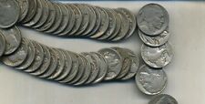 1919 S Buffalo Head Nickel Full 40 Coin Roll Ag Good Vg 4815F