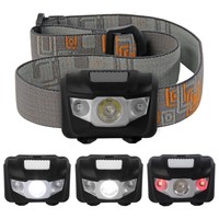 R3+2LED LED Stirnlampe Kopflampe Zoomable Headlamp 300LM lampe Flashlight