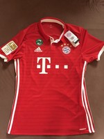 FC Bayern Home Trikot 16/17 Gr. M Bundesliga Logo Flock