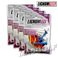 4 Päckchen â 16 Stück - Lignum Tees 53mm Farbig (insgesamt 64 Tees).