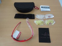 Cébé Cebe Sonnebrille Wild M wild red 1500 grey flash + clear + yellow CBWILD4-