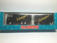 Herpa Schweppes schwarz MAN F90 Koffer HZ in OVP (PC1221)