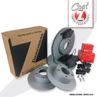 ZIMMERMANN BREMSE BREMSEN BREMSSCHEIBEN BELÄGE VORNE HINTEN OPEL SIGNUM VECTRA