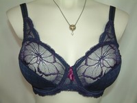 *Triumph* Amour Spotlight W Gr. 75 E & 80 E Schwarz/Blau *Neu* 