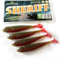 Lieblingsköder Sheriff UV Aktiv " 10 cm " Stint Zander Hecht Dorsch