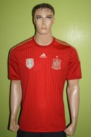 adidas Spanien Home Trikot Jersey WM 2014 Herren Gr.L Spain camiseta españa