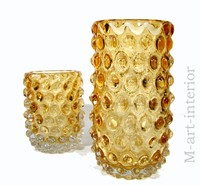 Seguso Vetri d´Arte Bubble Vase LENTI Art Glass Murano Italy 1938 very rare 21cm