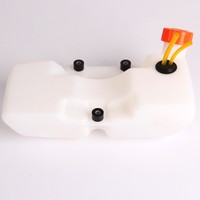 Tank für 71ccm Motor Mach1-Benzin-Scooter Modell-8-10 Benzintank Deckel Orange 