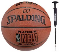 Spalding  Platinum Legacy indoor  Gr.7 + Ballpumpe