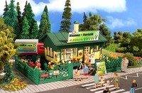 Vollmer H0 5152: Blumen-Kiosk mit Blumen