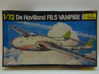 LOT 13029 | Heller 283 "De Havilland FB. 5 VAMPIRE" 1:72 Bausatz ungebaut in OVP