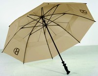 Bennington Wind Vent Golfschirm / Regenschirm 62 inch Farbe:beige, Neu!